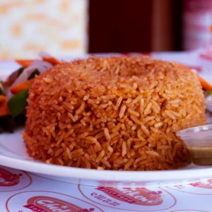 3p Grilled chicken with Fried rice/Jollof/Chips